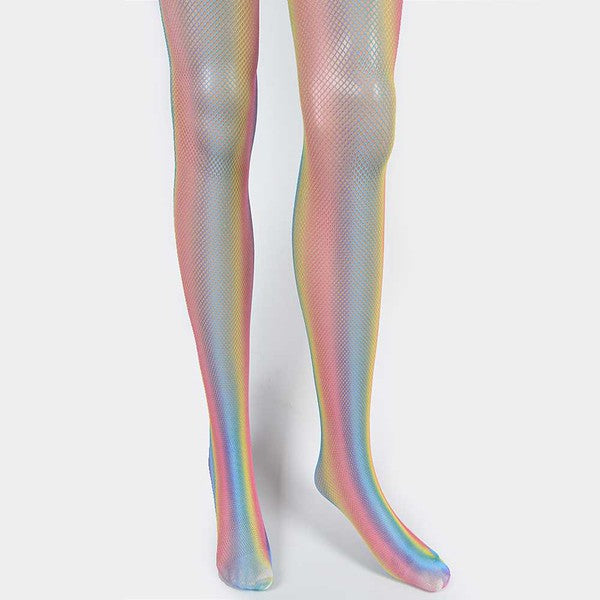 Hologram Fishnet Stockings